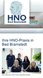 Mobile Screenshot of hnoarzt-bad-bramstedt.de